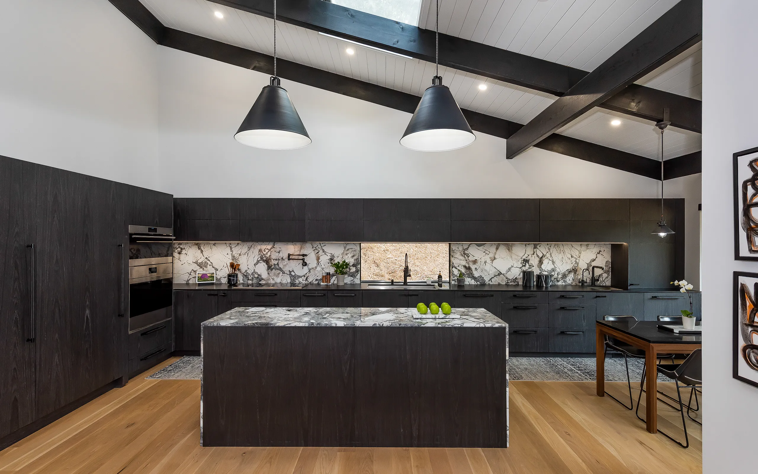 Modern dark kitchen, Oakland ca 003