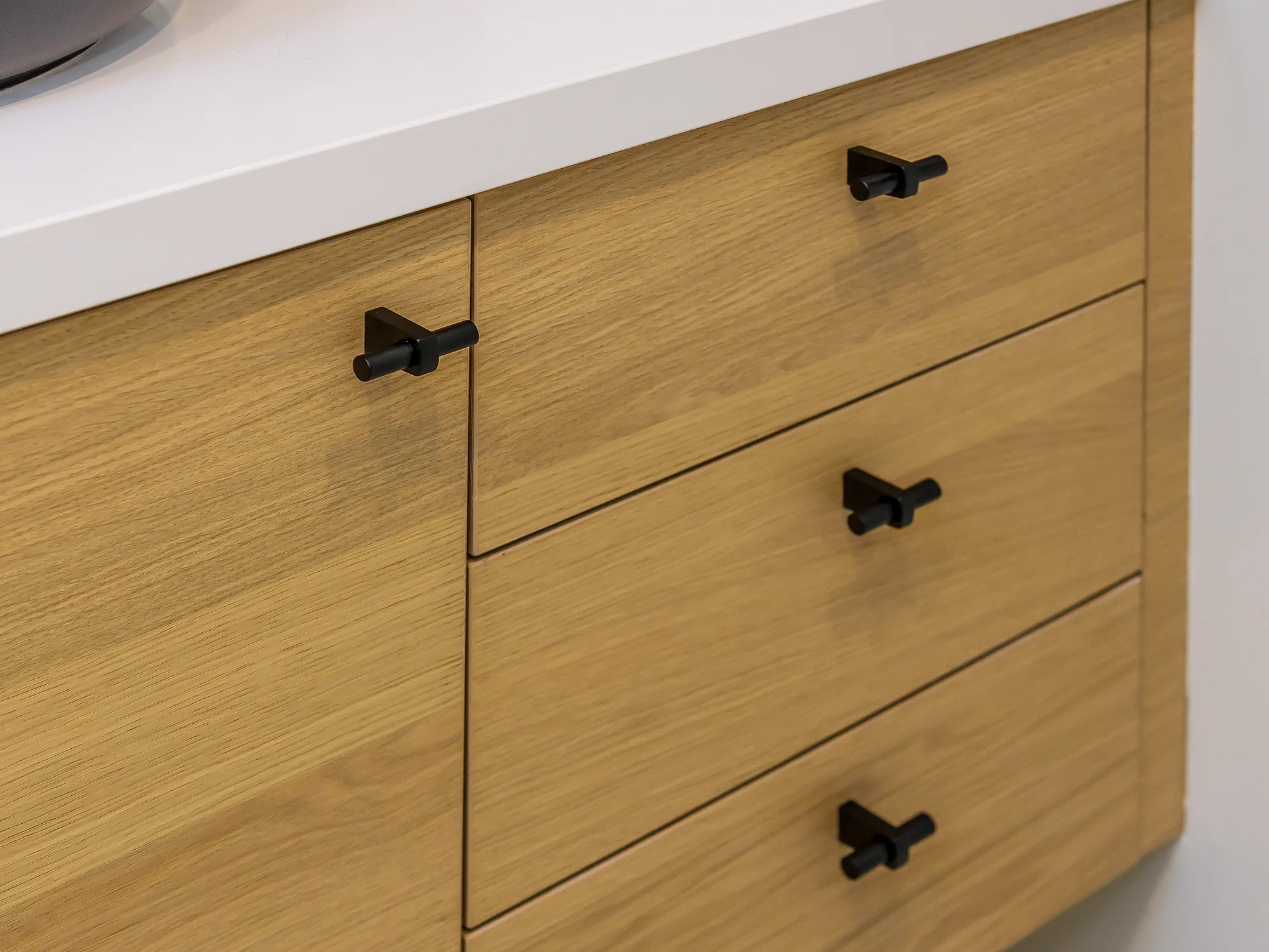 Floating vanity drawers modern minimalist bathroom, Oakland ca 005