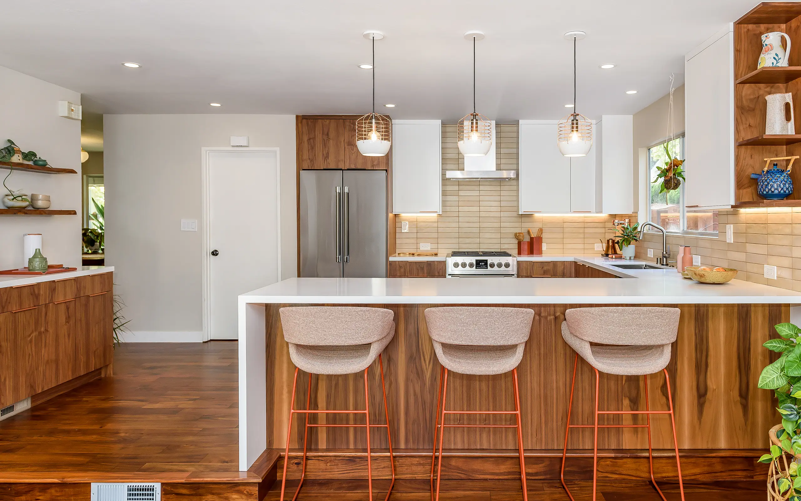 Mid-century modern kitchen, Oakland ca 001