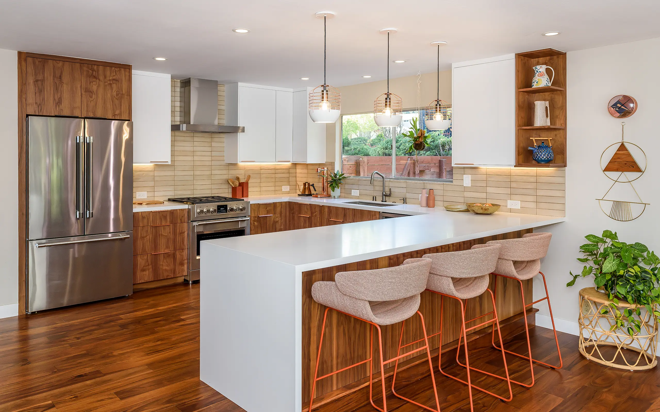 Mid-century modern kitchen, Oakland ca 002